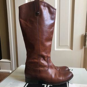 Frye Melissa Wide Calf Knee Boots